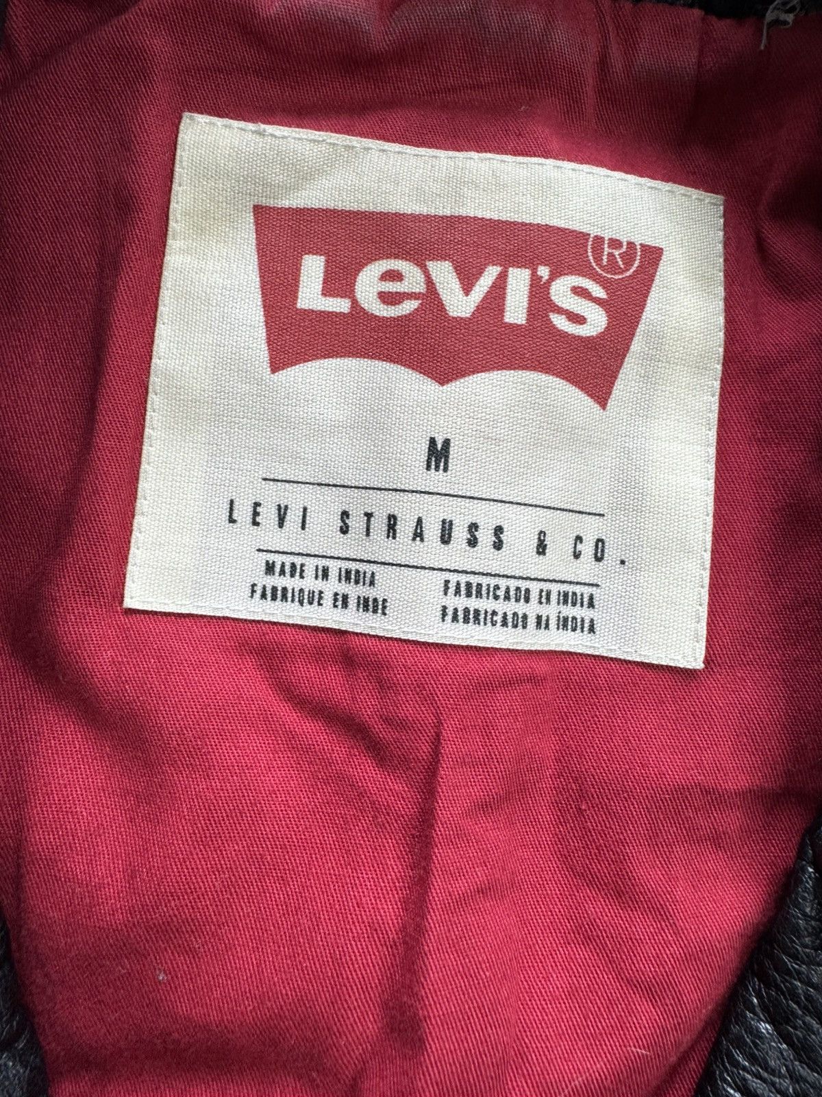 Levi's Levi's Levi Strauss & Co Leather Jacket Vintage M Size US M / EU 48-50 / 2 - 8 Thumbnail