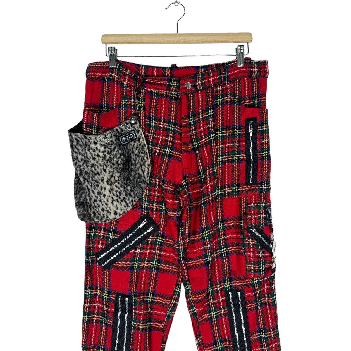Seditionaries ☀️TIGER OF LONDON ENGLAND BONDAGE ZIPPER GOTHIC PANTS Size US 34 / EU 50 - 3 Thumbnail