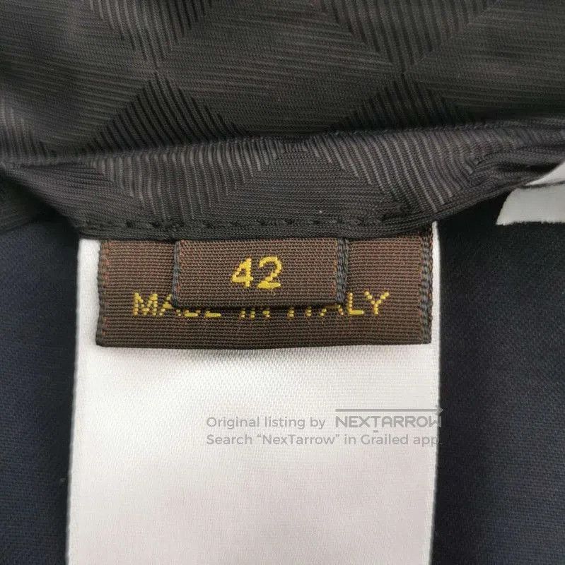 Louis Vuitton Louis Vuitton Classic Black Cotton Trousers. Size US 42 / EU 58 - 6 Thumbnail