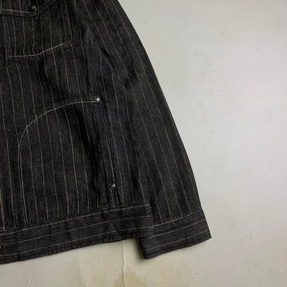 Alphanumeric Alphanumeric Wabash Jacket black Hickory Rare Size US M / EU 48-50 / 2 - 11 Thumbnail