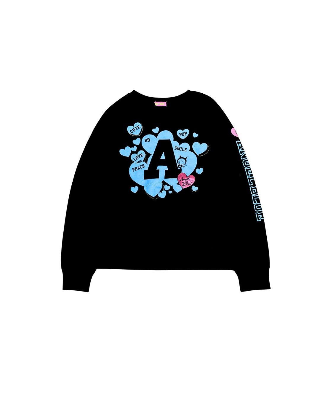 Angel Blue Rare Angel Blue "A" Heart Logo Sweatshirt Size S / US 4 / IT 40 - 2 Thumbnail
