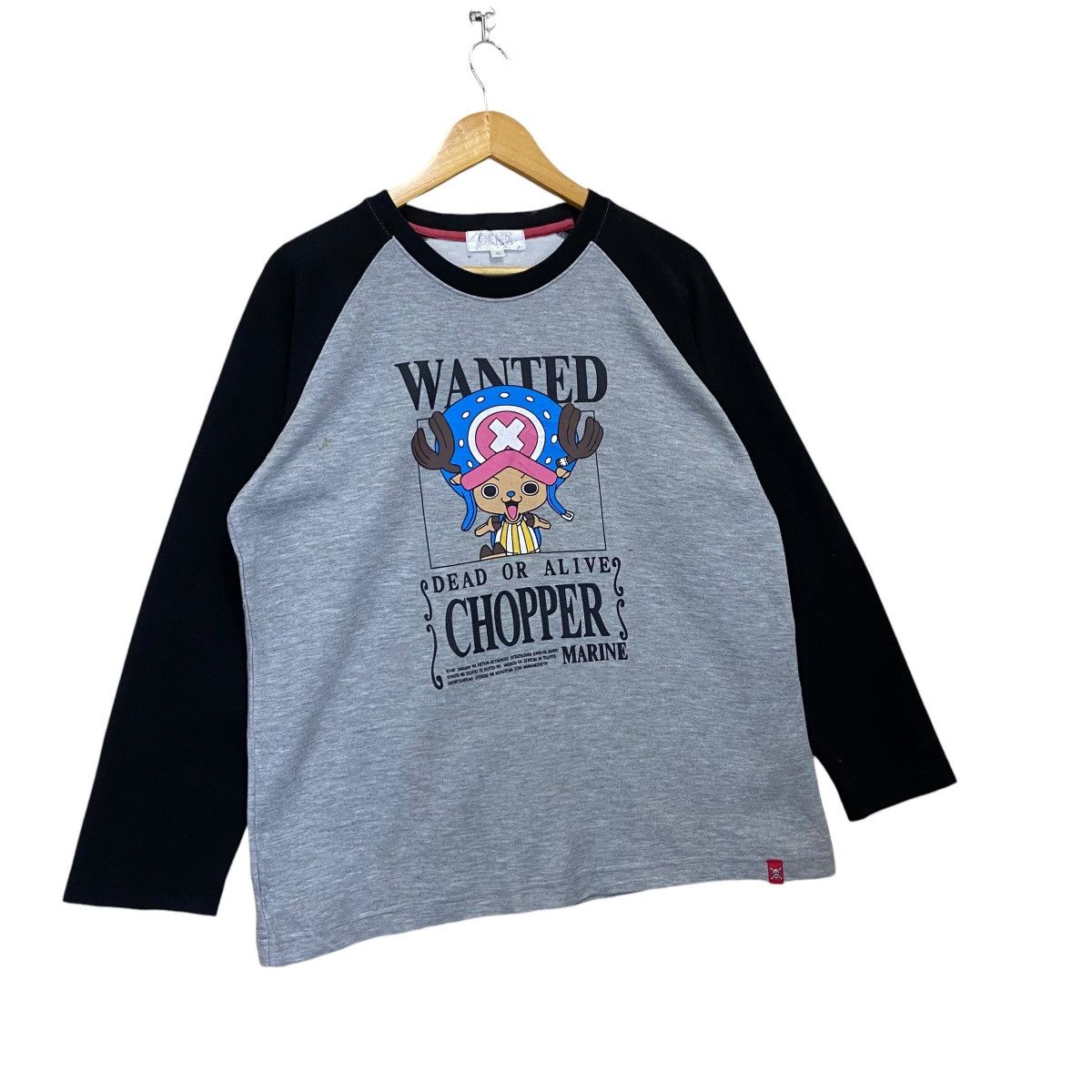 Anime One Piece Big Logo Crewneck Sweatshirt Size US L / EU 52-54 / 3 - 2 Thumbnail