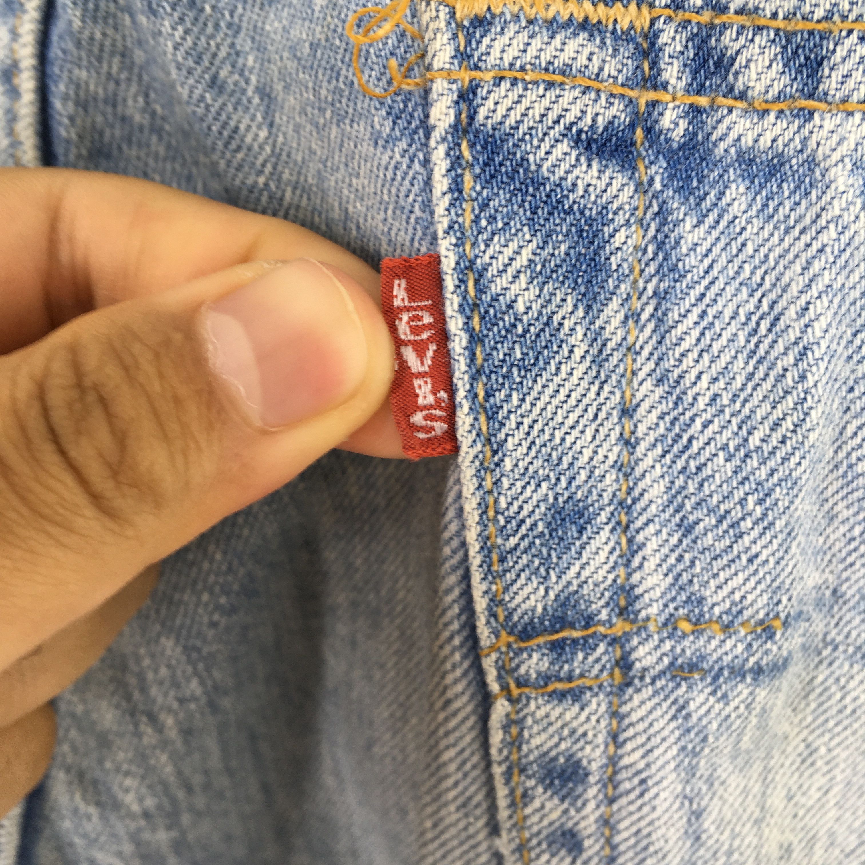 Levi's Size 32x30 Vintage 80s Levi's 501 Faded Blue Jeans S584 Size US 32 / EU 48 - 12 Thumbnail