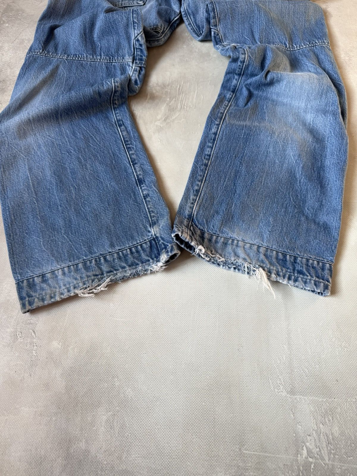 G-Star Vintage G-Star Raw Elwood Buckleback Distressed Jeans Size US 30 / EU 46 - 4 Thumbnail