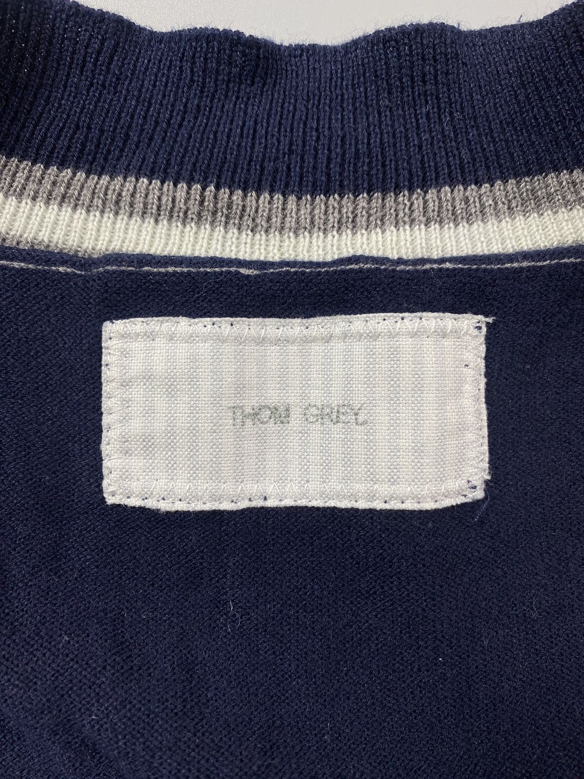 Other Thom Grey- Wool/ Cotton Cardigan Size M / US 6-8 / IT 42-44 - 5 Thumbnail