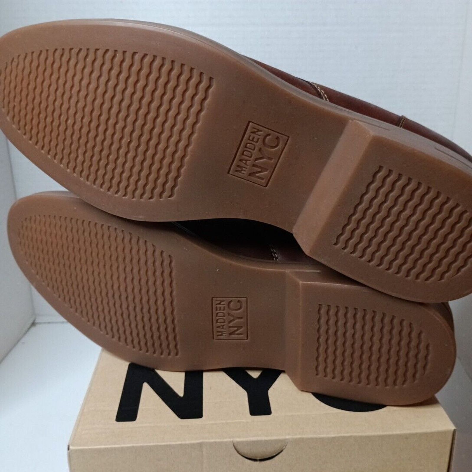 Other Madden NYC Men Adam Chukka Dress Boots Leather Brown Sz 9.5 Size US 9.5 / EU 42-43 - 6 Thumbnail