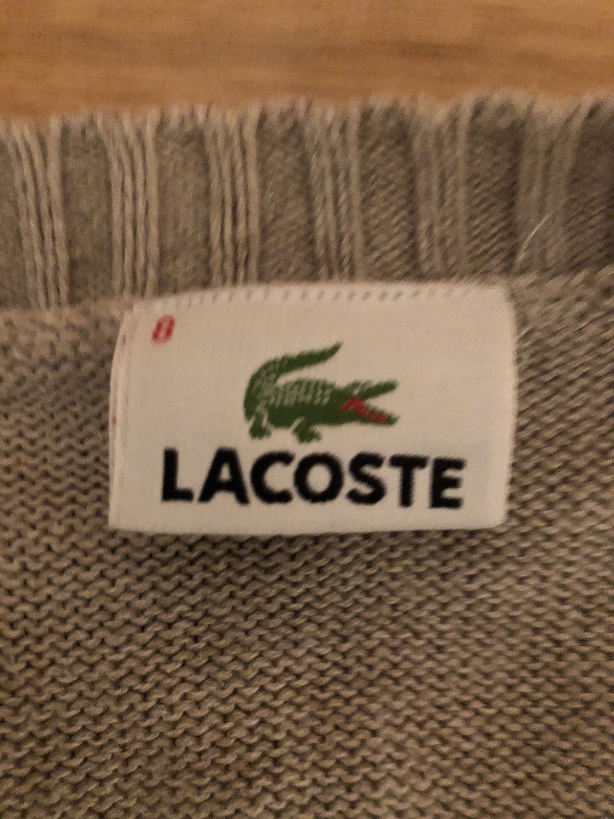 Lacoste White sweater Lacoste Size US XL / EU 56 / 4 - 2 Thumbnail