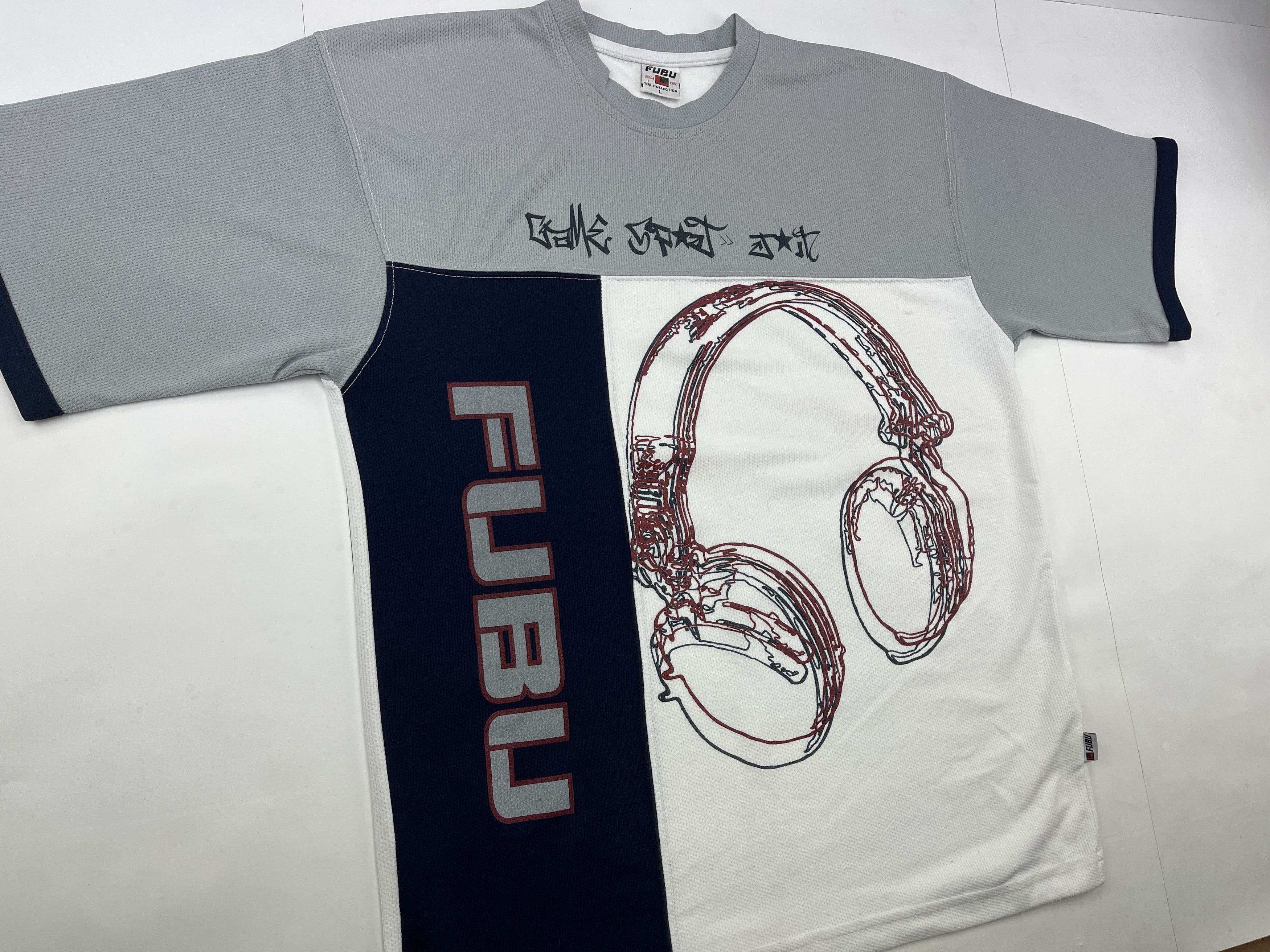 Fubu FUBU jersey, vintage hip hop t-shirt, 90s hip hop skater L Size US L / EU 52-54 / 3 - 2 Thumbnail