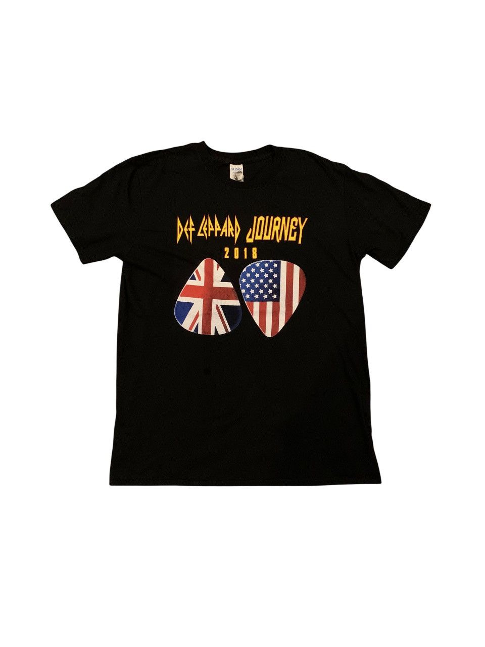 Gildan Def Leppard Tour 2018 Size US L / EU 52-54 / 3 - 1 Thumbnail