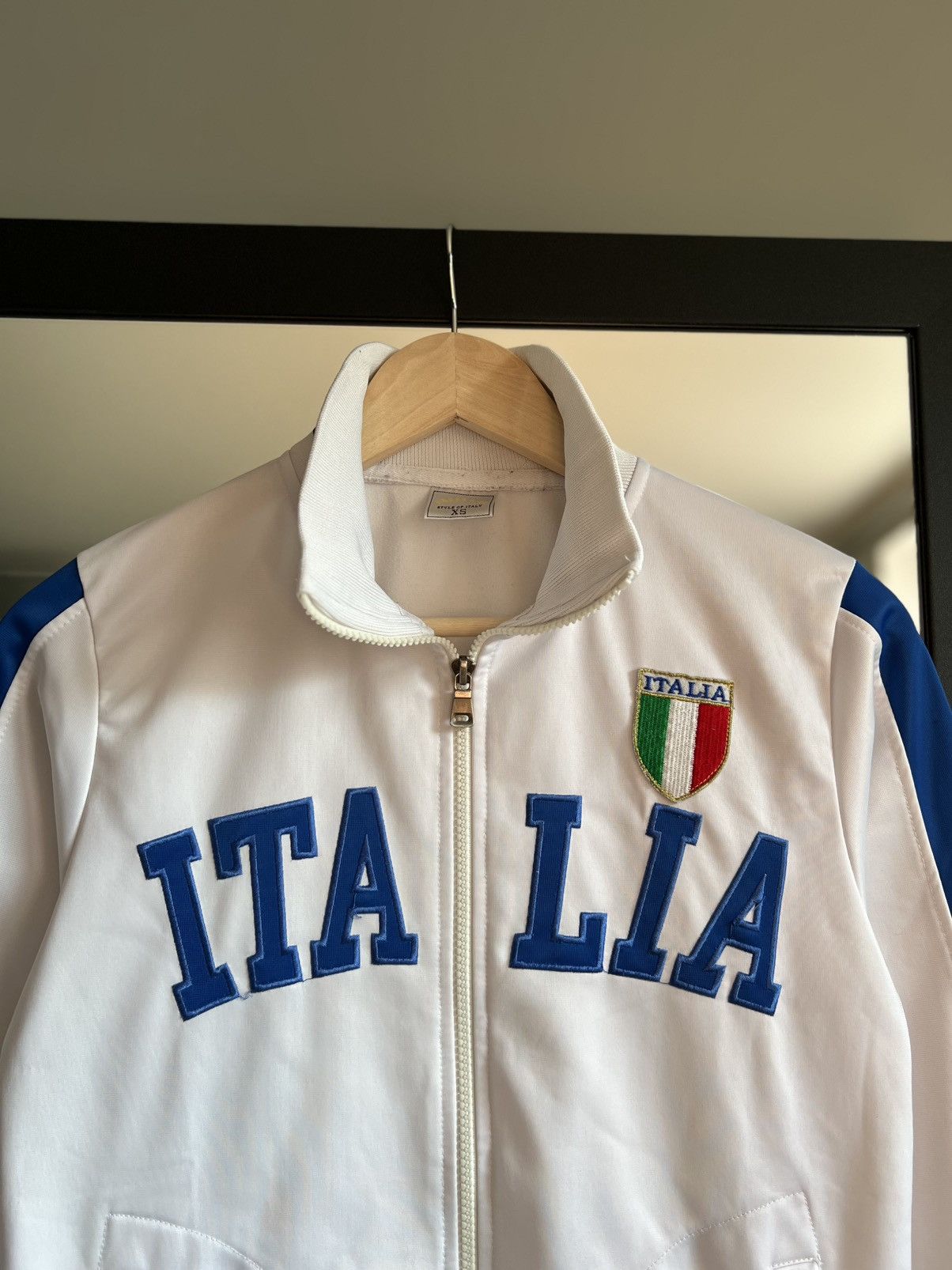 Vintage Vintage Italia Blokecore Track Top Jacket Size US S / EU 44-46 / 1 - 2 Thumbnail
