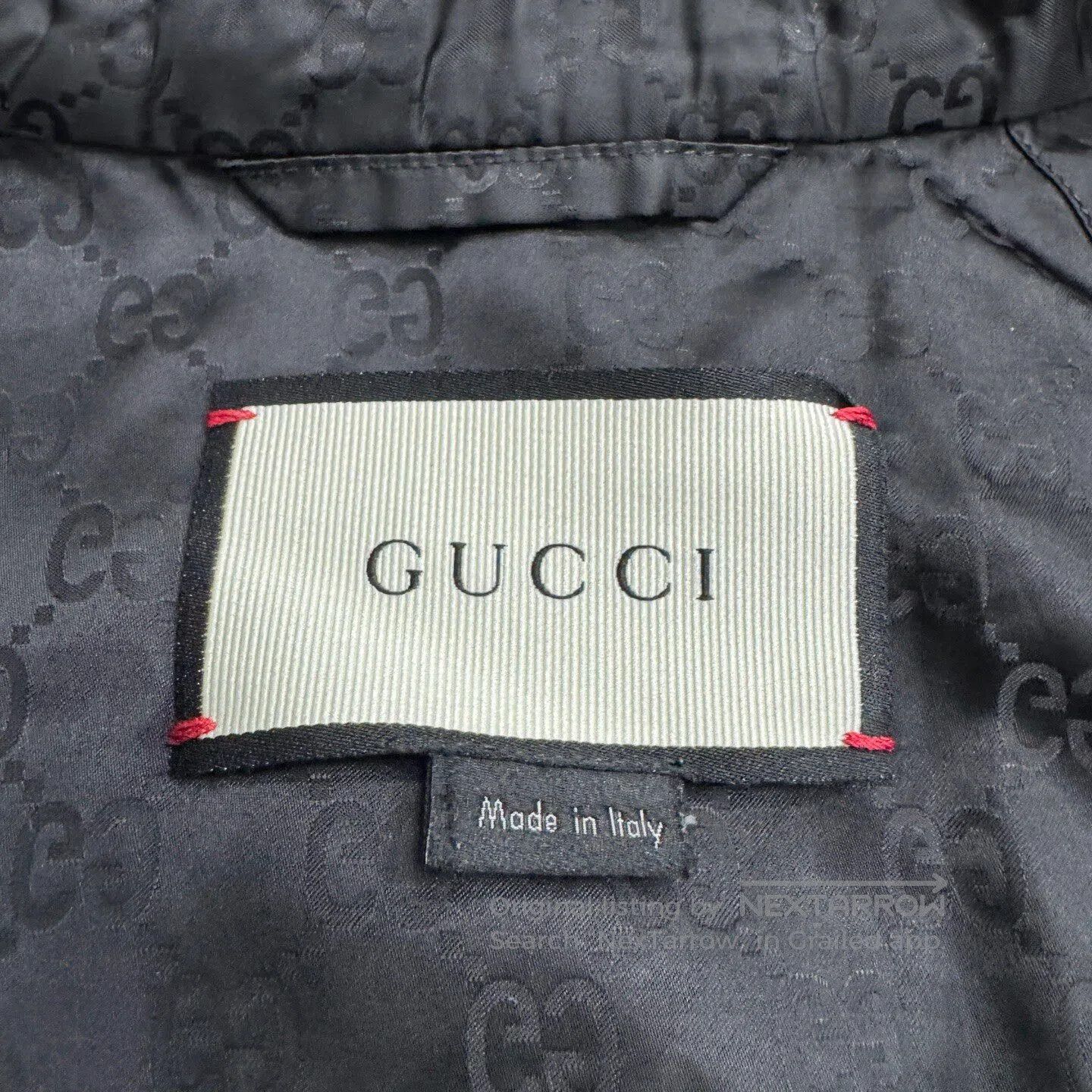 Gucci Guicci Dark patterned double-G full-print jacket| Size US M / EU 48-50 / 2 - 3 Thumbnail