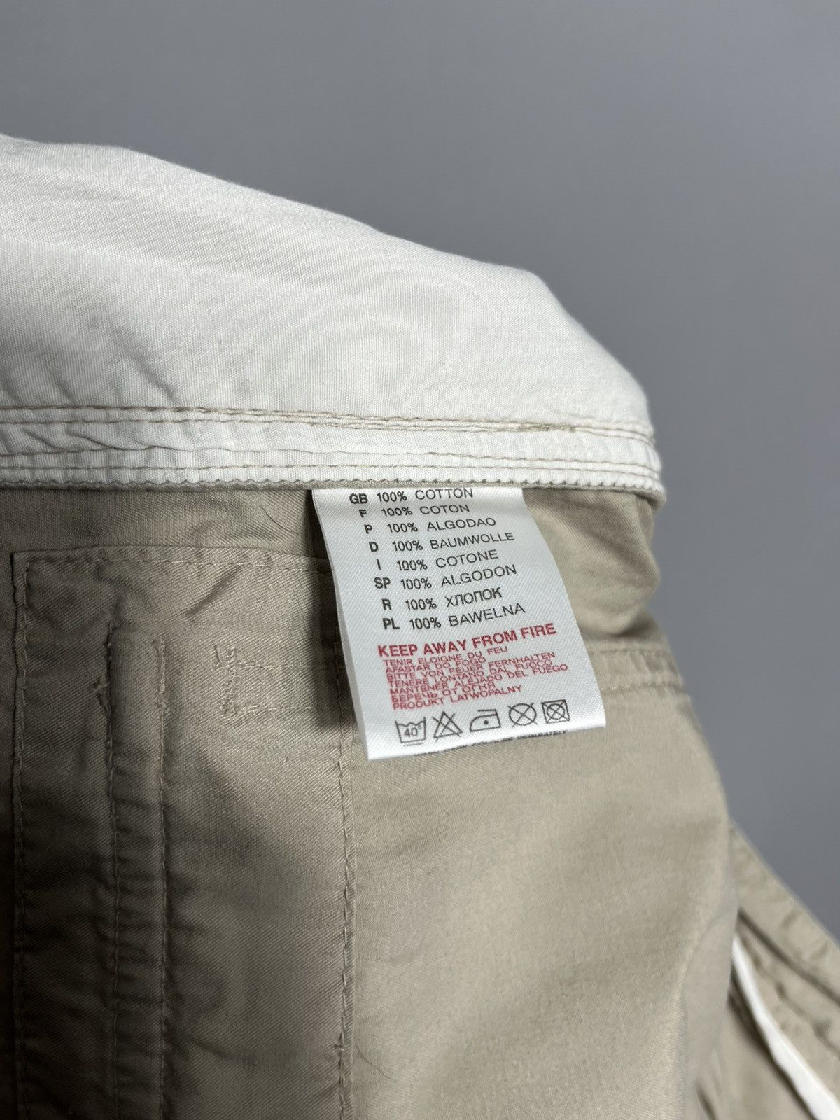 Reebok × Vintage Reebok military cargo pants men’s tactical beige cotton Size US 32 / EU 48 - 11 Thumbnail