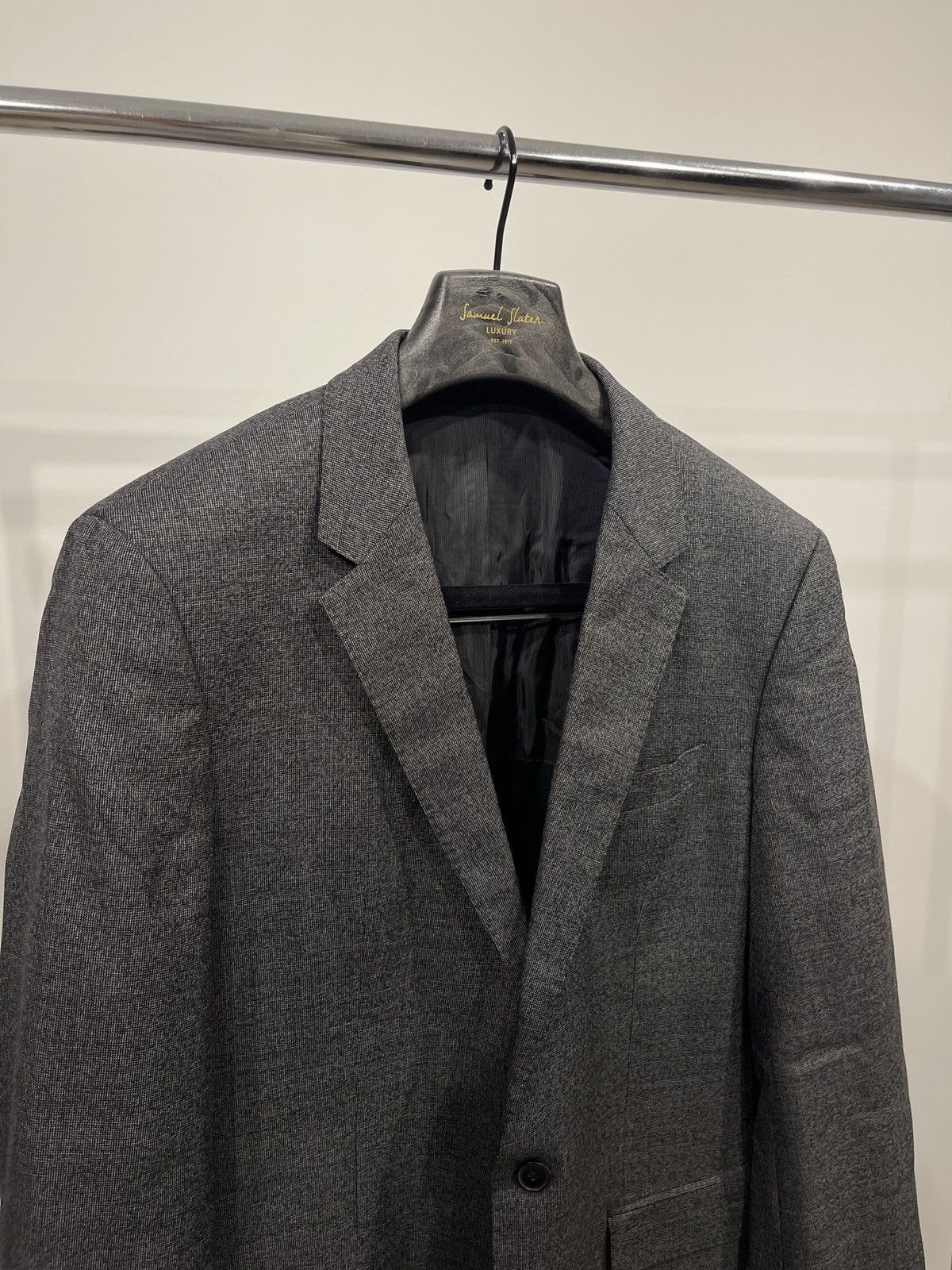 Hugo Boss Hugo boss blazer mens gray classic jacket sport coat 40R Size 40R - 2 Thumbnail
