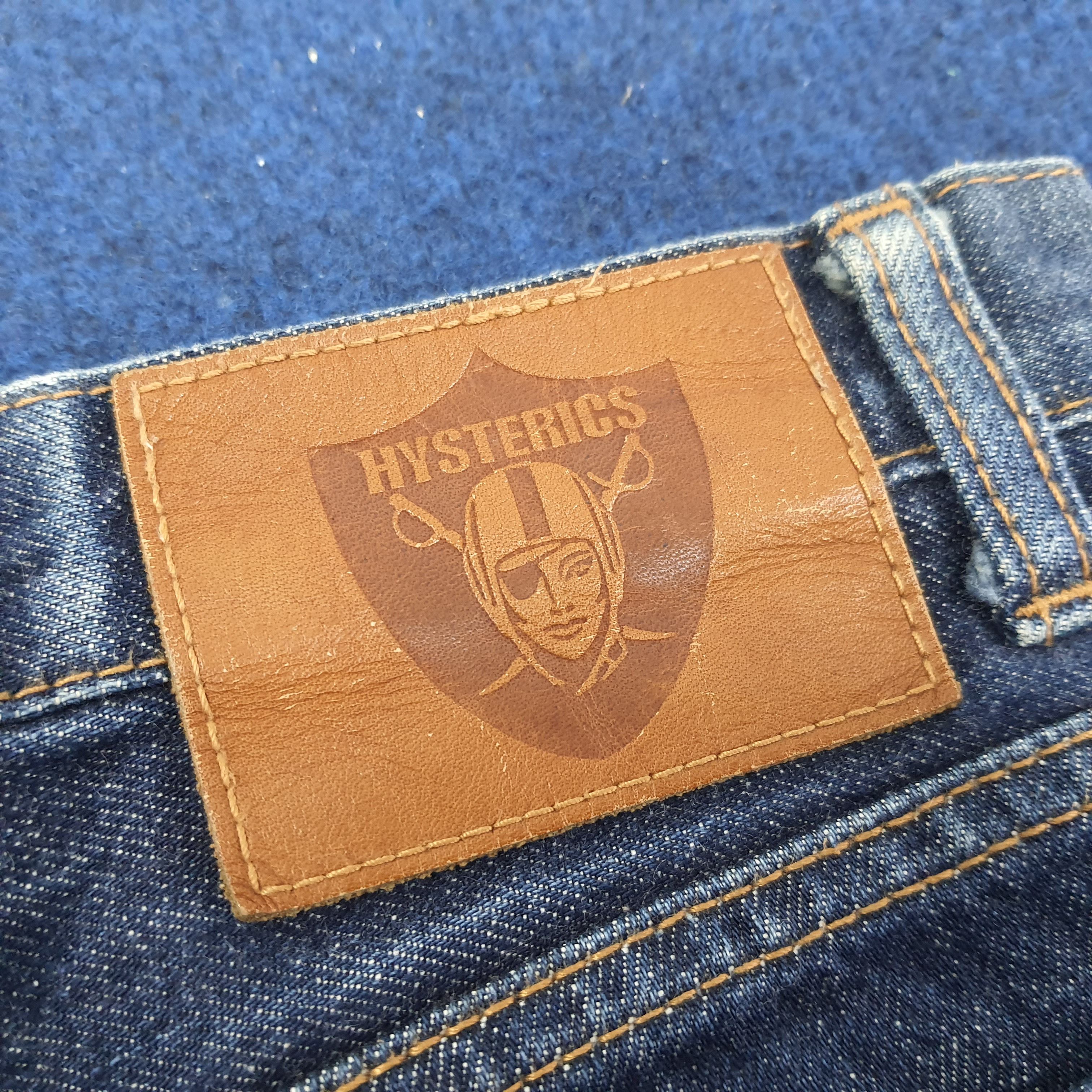 Hysteric Glamour Vintage Hysteric Glamour Raiders Custom Logo Jeans C244N5 Size US 28 / EU 44 - 3 Thumbnail