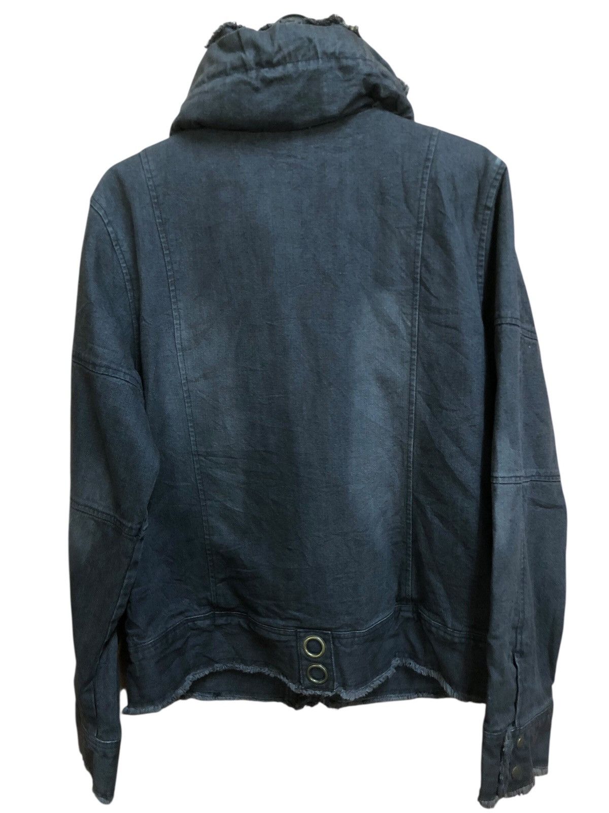 If Six Was Nine × In The Attic × Le Grande Bleu (L.G.B.) In the Attic Homme Bono Punk Rockabilly Denim Jacket Size US M / EU 48-50 / 2 - 2 Thumbnail
