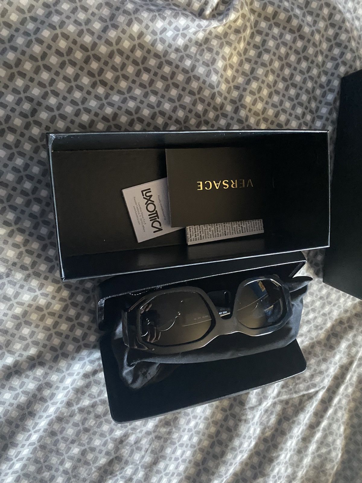 Versace Versace Biggie Sunglasses Size ONE SIZE - 7 Thumbnail