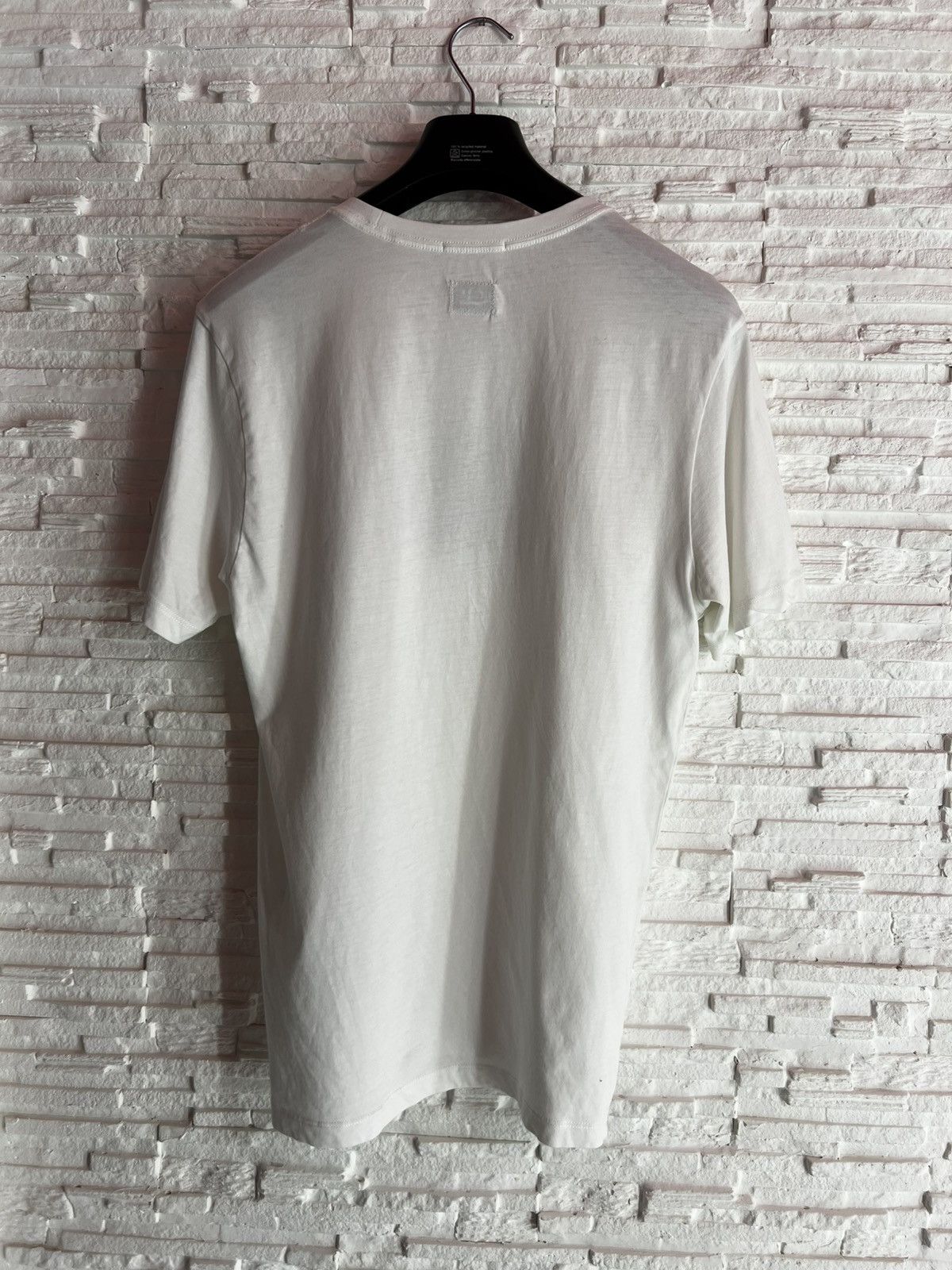 C.P. Company C.P. Company White Lightweight T-Shirt S Rubber Logo Cotton Size US S / EU 44-46 / 1 - 3 Thumbnail