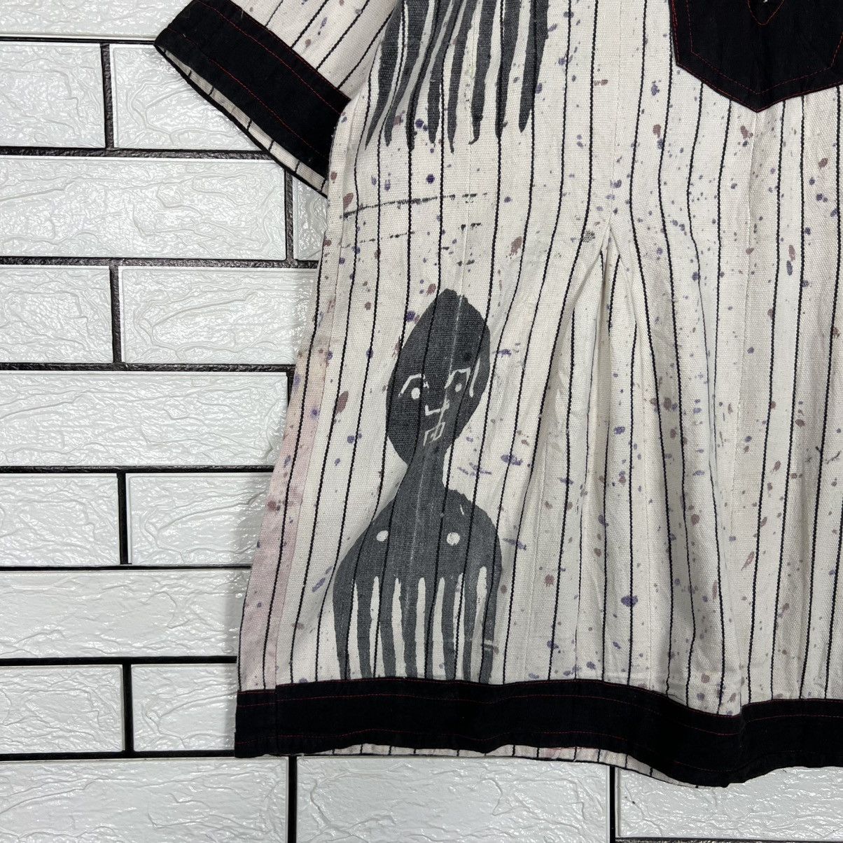 Vintage Vintage Traditional Artistic Motif Graphic Shirt #4215-C192 Size L / US 10 / IT 46 - 8 Thumbnail