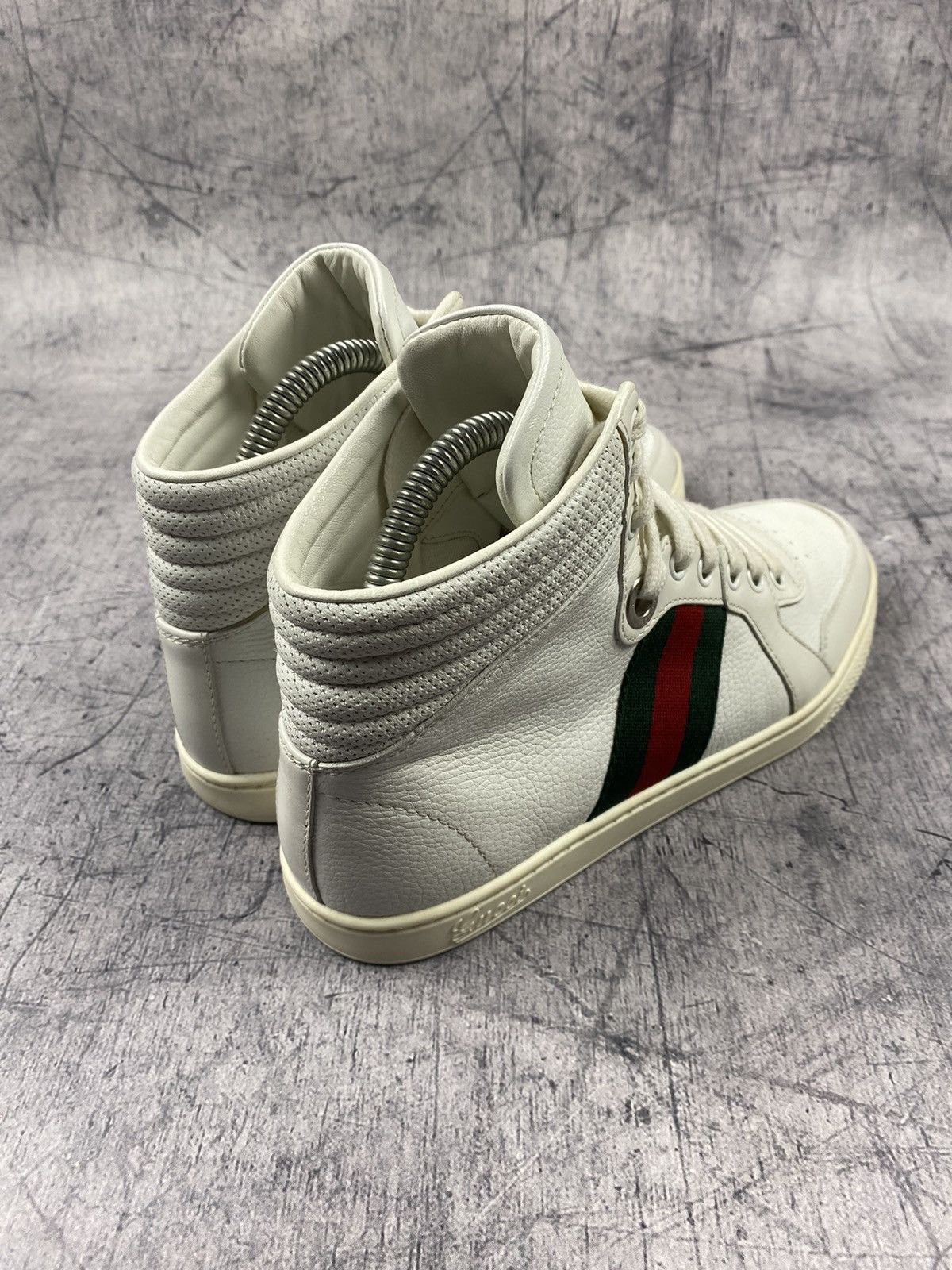Gucci Gucci Hi-Top Sneakers Shoes Size US 6 / EU 39 - 4 Thumbnail