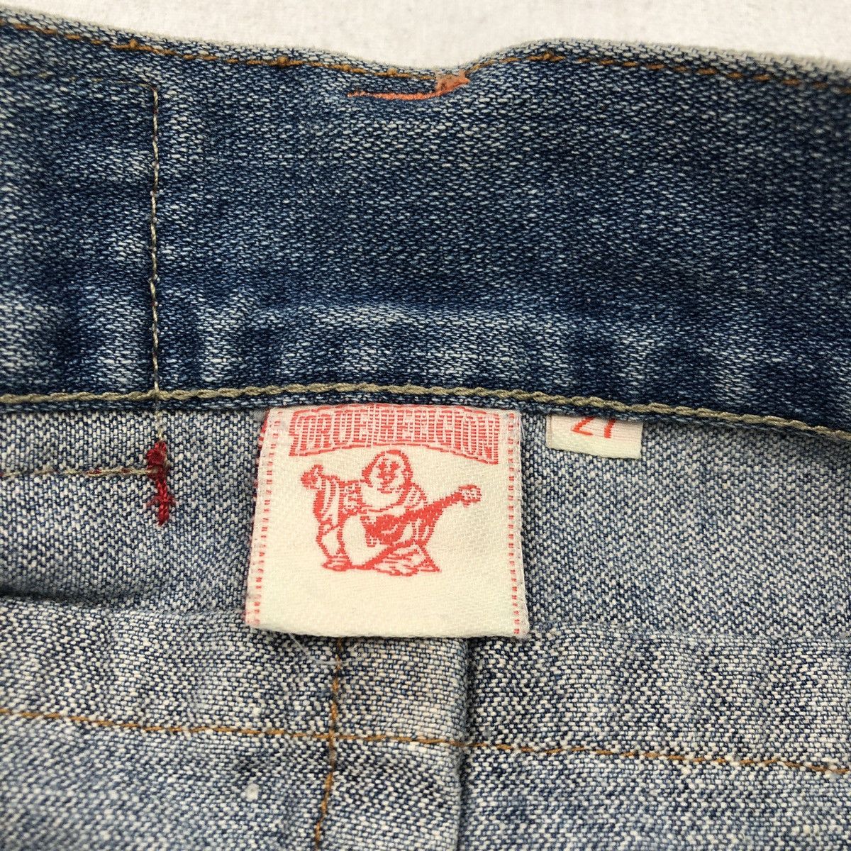 True Religion True Religion Denim Mini Skirt Size 30" / US 8 / IT 44 - 7 Thumbnail
