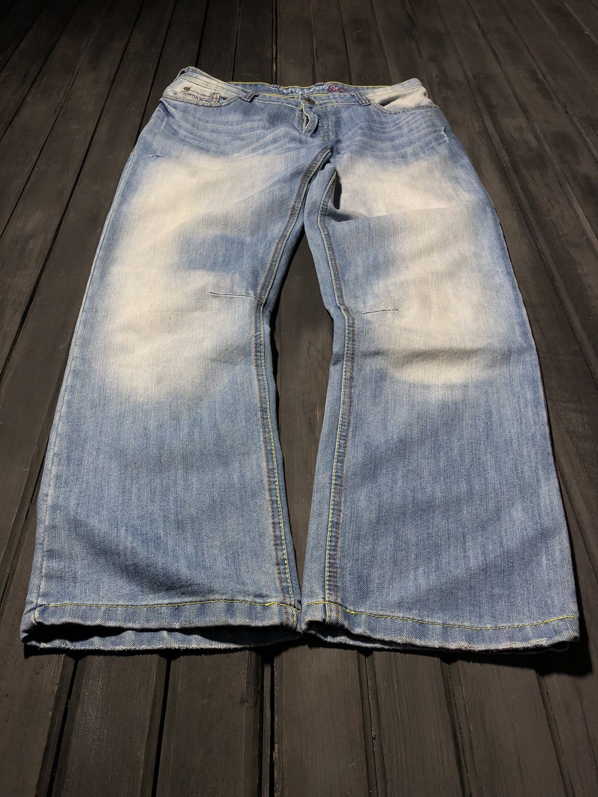VINTAGE 💥HYSTERIC GLAMOUR STYLE DISTRESSED JEANS 90S