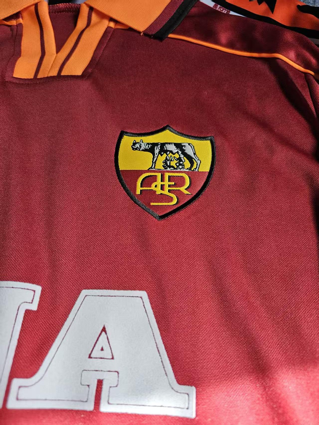 Other 1998 99 Roma Jersey Home Longsleeve Size US M / EU 48-50 / 2 - 4 Thumbnail