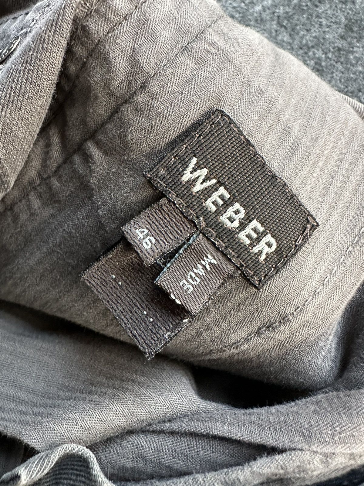 Weber Vintage Weber Italy Biker Denim D470 Size US 32 / EU 48 - 14 Thumbnail
