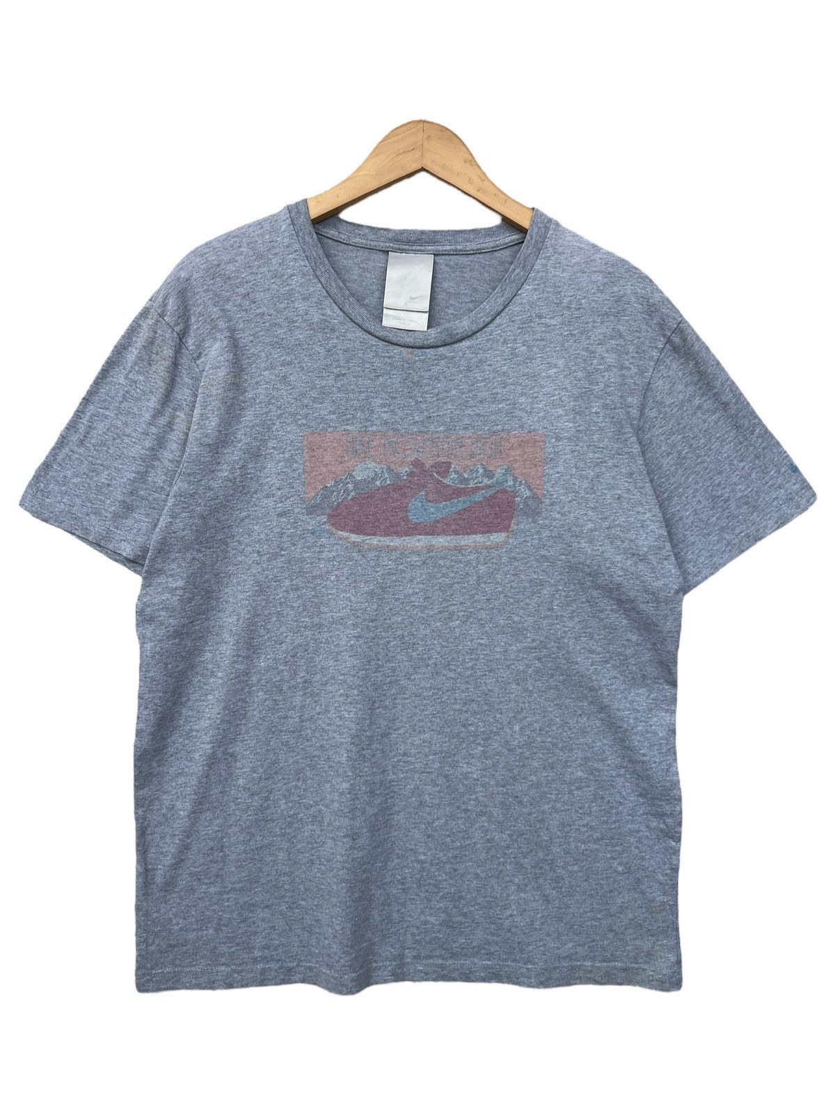 Nike × Vintage Vintage Y2K Nike The Mountain High Tees Size US L / EU 52-54 / 3 - 1 Thumbnail