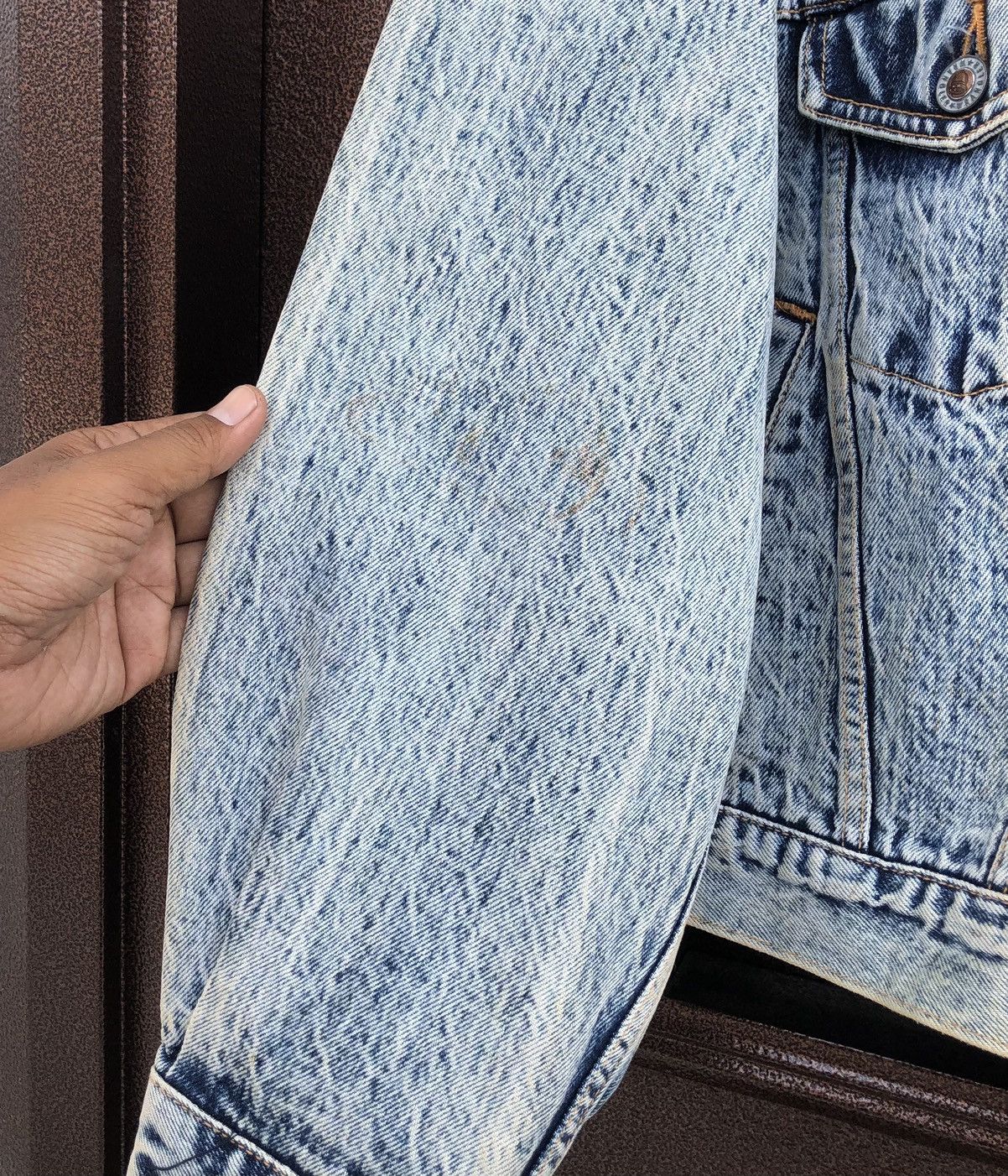 Wrangler VTG 80s Wrangler Blue Bell’s Acid Wash Denim Trucker Jacket Size US M / EU 48-50 / 2 - 8 Thumbnail
