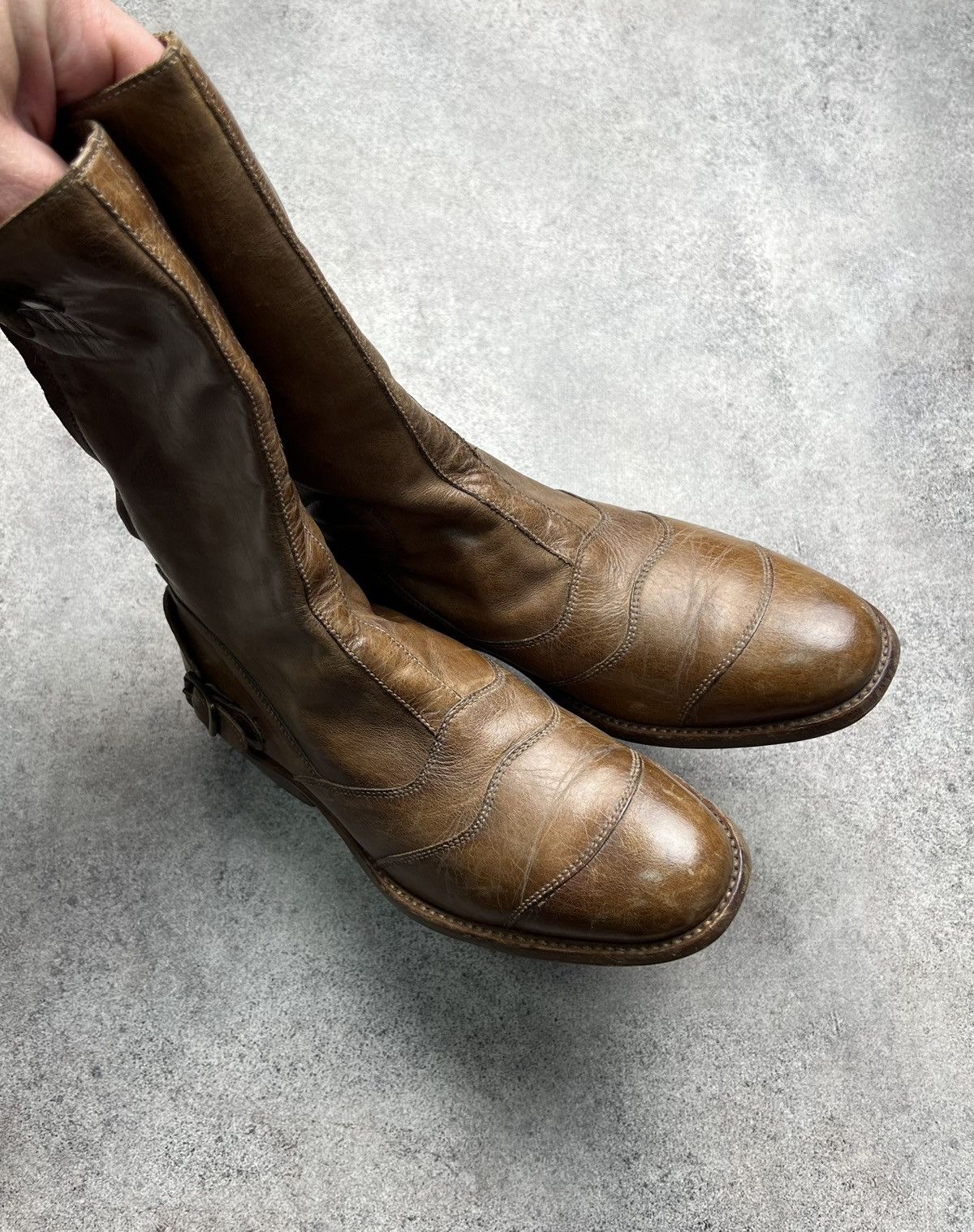 Belstaff Belstaff roadmaster moto belted boots with back zip Size US 8 / IT 38 - 5 Thumbnail