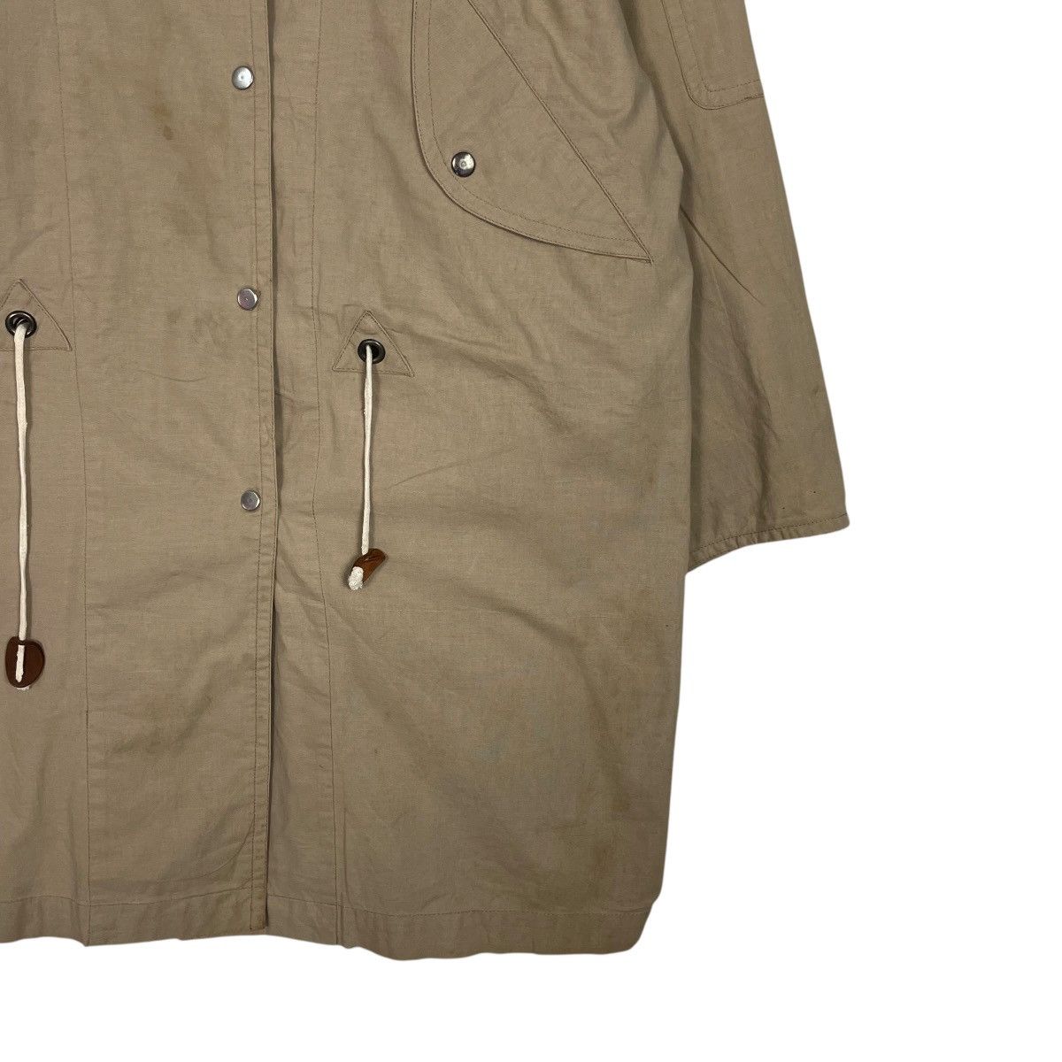 Issey Miyake Vintage 80s Issey Miyake Sport Hooded Jacket Size L / US 10 / IT 46 - 4 Thumbnail