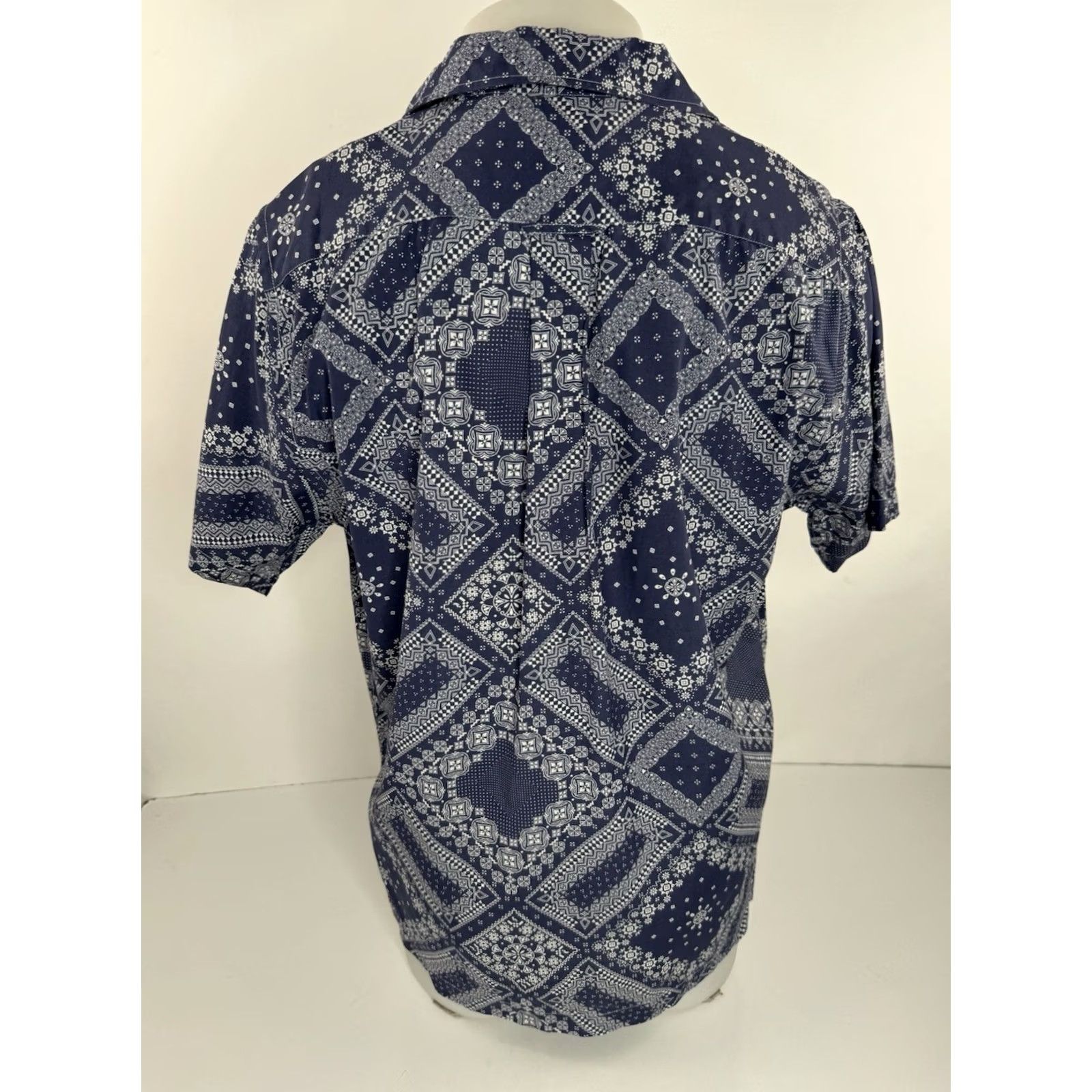 Todd Snyder TODD SNYDER - PAISLEY Bandana Print Collar Mens L Shirt Size US L / EU 52-54 / 3 - 3 Thumbnail