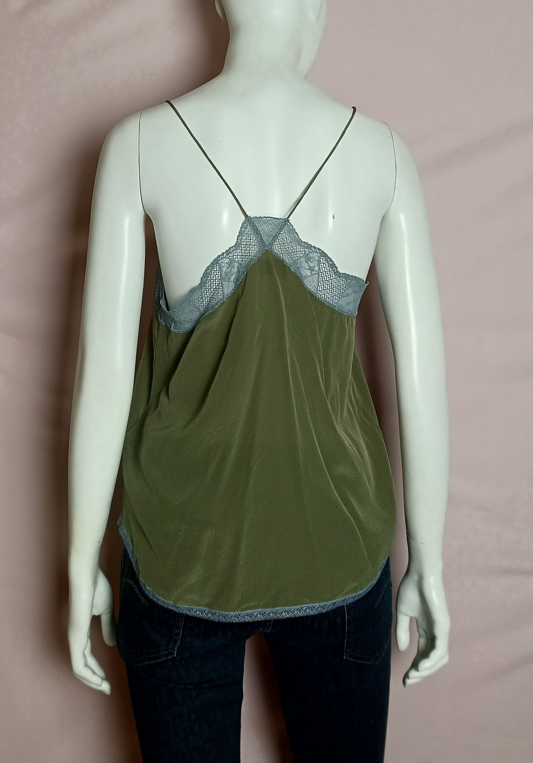 Zadig & Voltaire Zadig & Voltaire Christy Silk Camisole Top Size M / US 6-8 / IT 42-44 - 5 Thumbnail