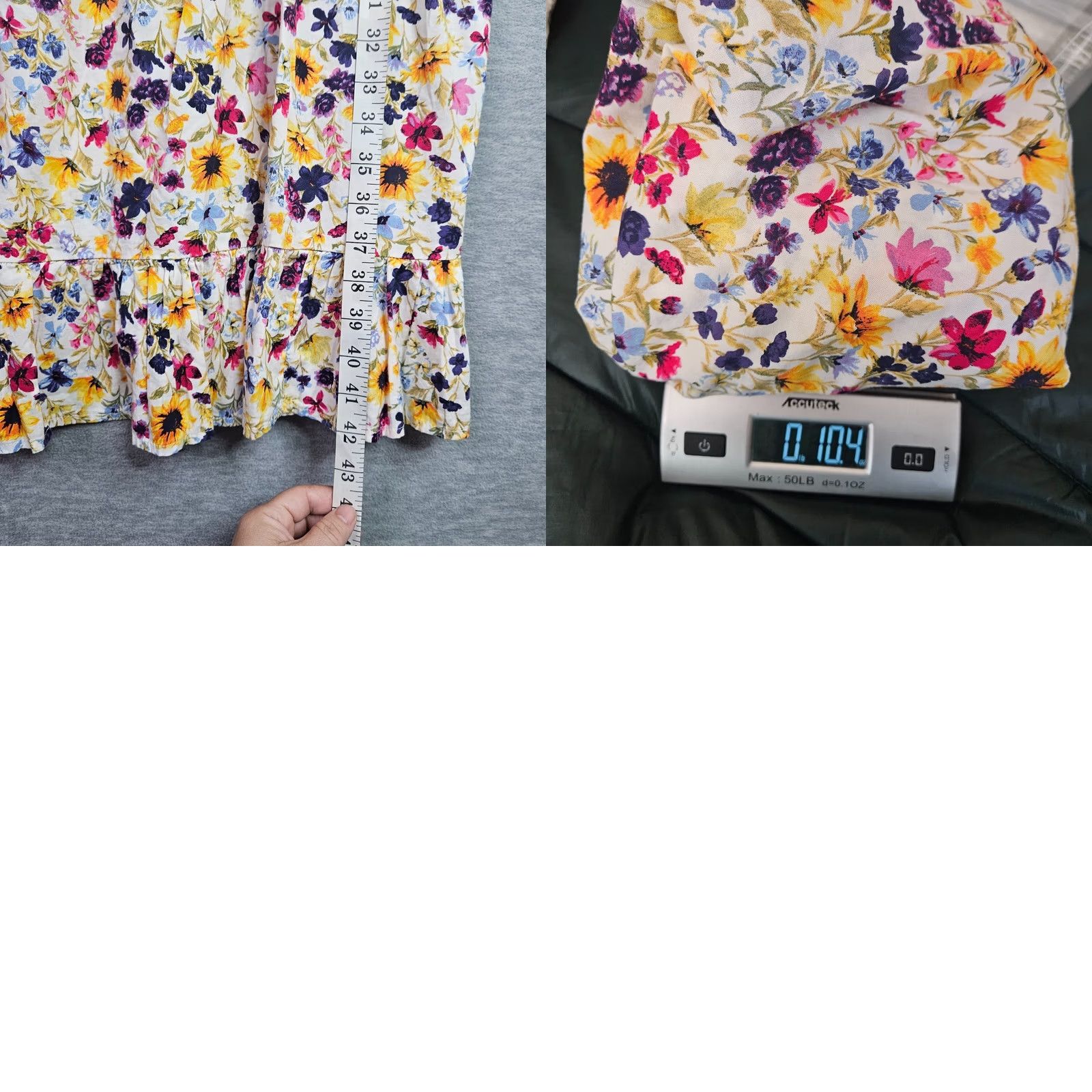 Old Navy Old Navy Floral Cami Dress Women's XL Tall Sleeveless Strappy Blue A-Line Casual V-Neck? Size XL / US 12-14 / IT 48-50 - 8 Thumbnail