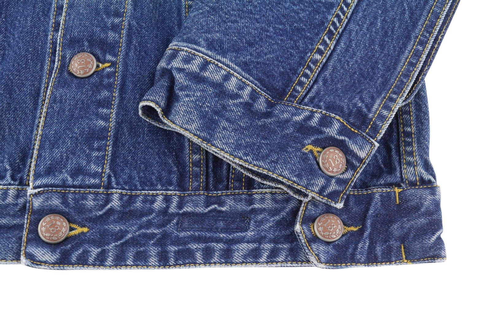 CROPPED RAGLAN TRUCKER M Jasper Tex Denim Blue 86171