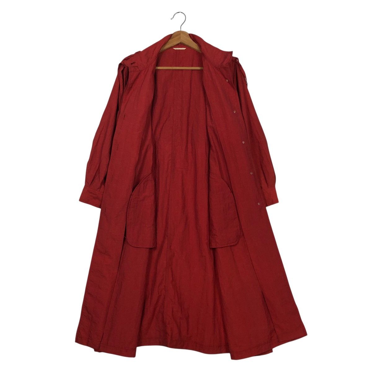 Designer × Japanese Brand × Vintage 📌Rich Red Vintage Long Jacket Tokyo Style Issey Miyake Size US M / EU 48-50 / 2 - 15 Thumbnail