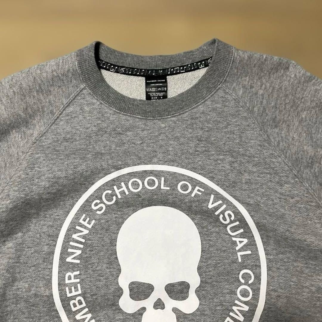 Number (N)ine School of Visual Comedy Crewneck Sweatshirt Size US L / EU 52-54 / 3 - 3 Thumbnail