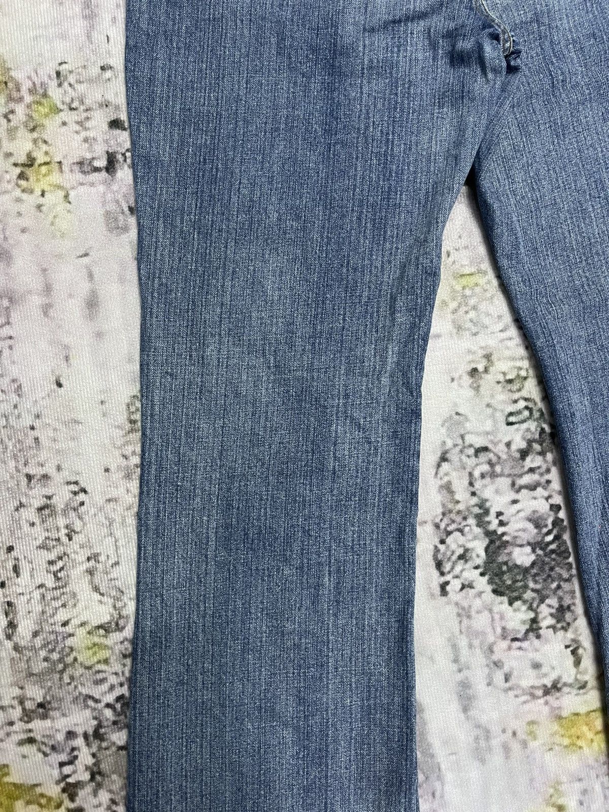 Lauren Ralph Lauren × Polo Ralph Lauren × Vintage Flare Vintage Laurent Jeans Co with Patches Size US 33 - 10 Thumbnail