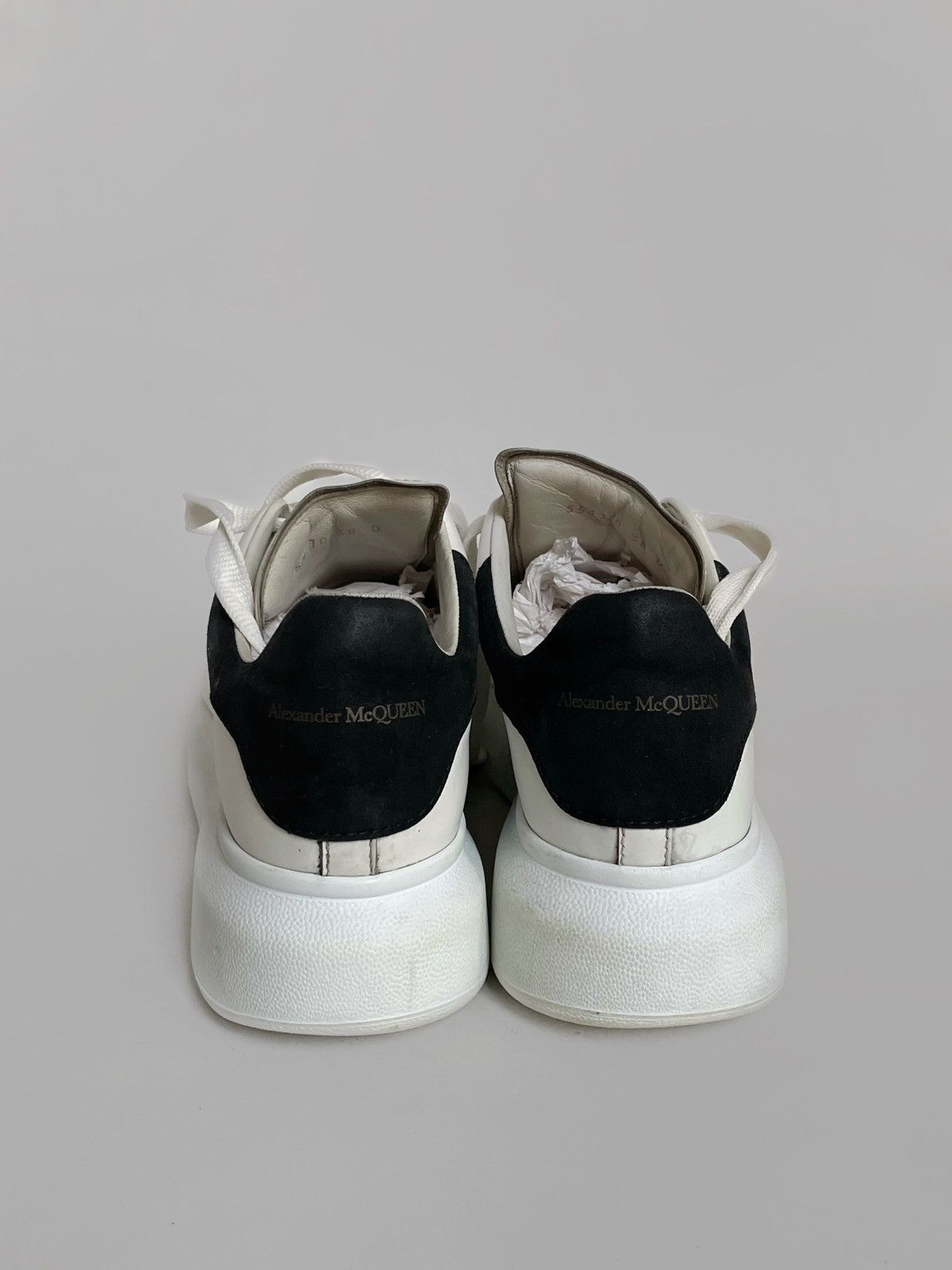 Alexander McQueen Alexander McQueen oversized leather sneakers Size US 8 / IT 38 - 4 Thumbnail