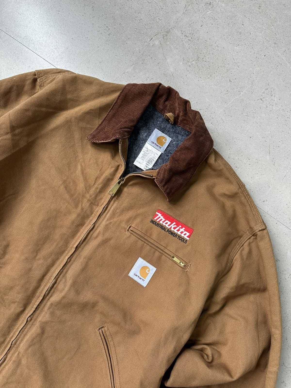 Carhartt × Vintage CARHARTT 80s DETROIT JACKET Size US XL / EU 56 / 4 - 2 Thumbnail