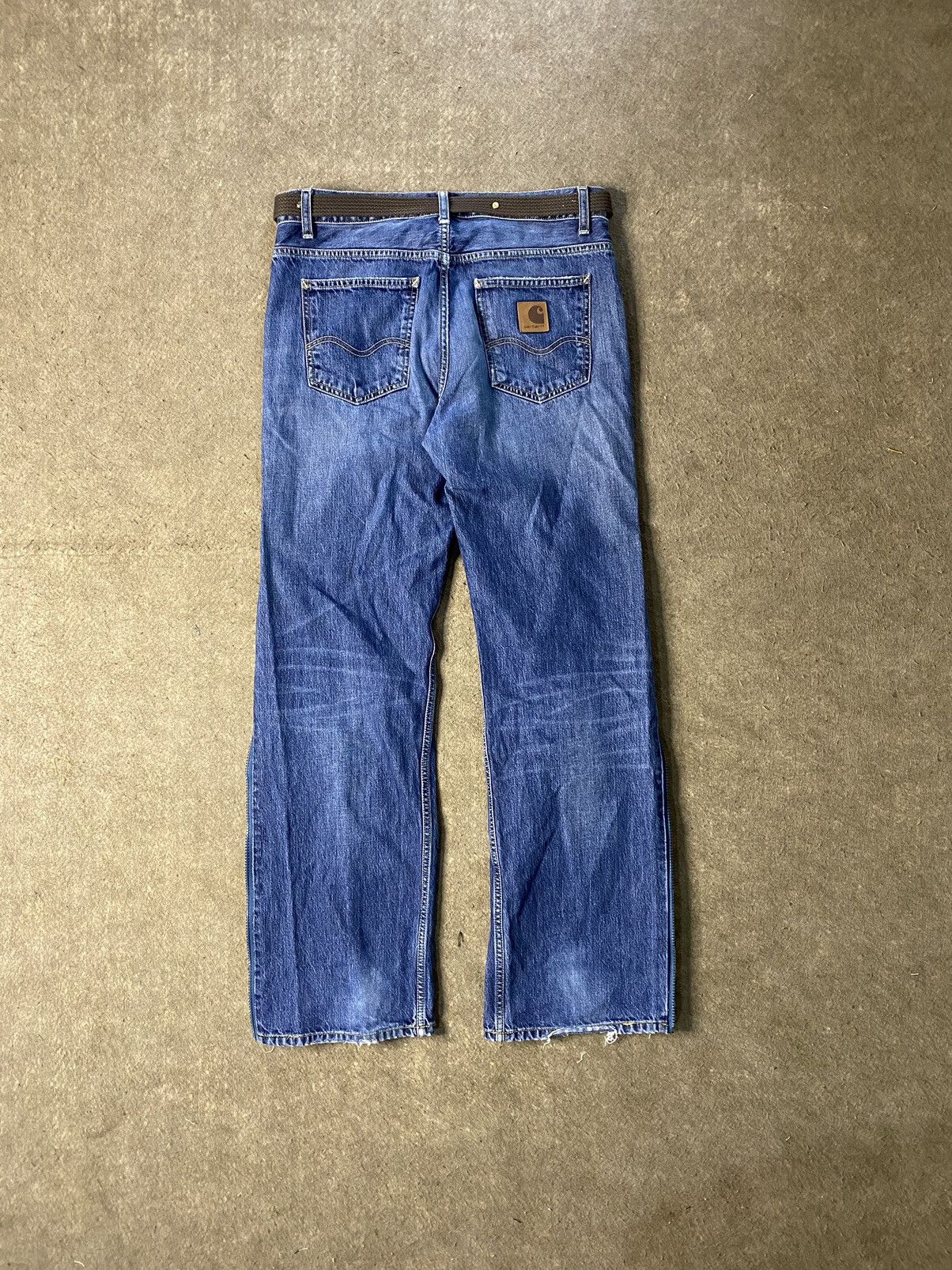 Carhartt distressed Texas pants barocco style