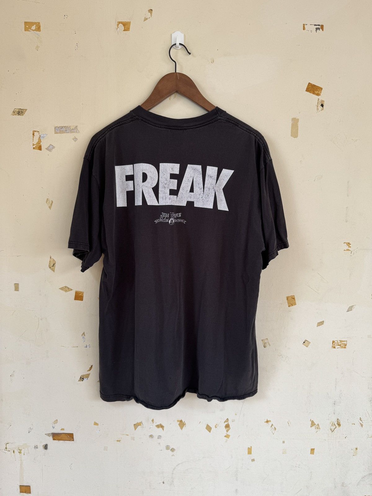Vintage *RARE* VINTAGE 90s JIM ROSE CIRCUS SIDESHOW FREAK FADED TEE Size US XL / EU 56 / 4 - 7 Thumbnail