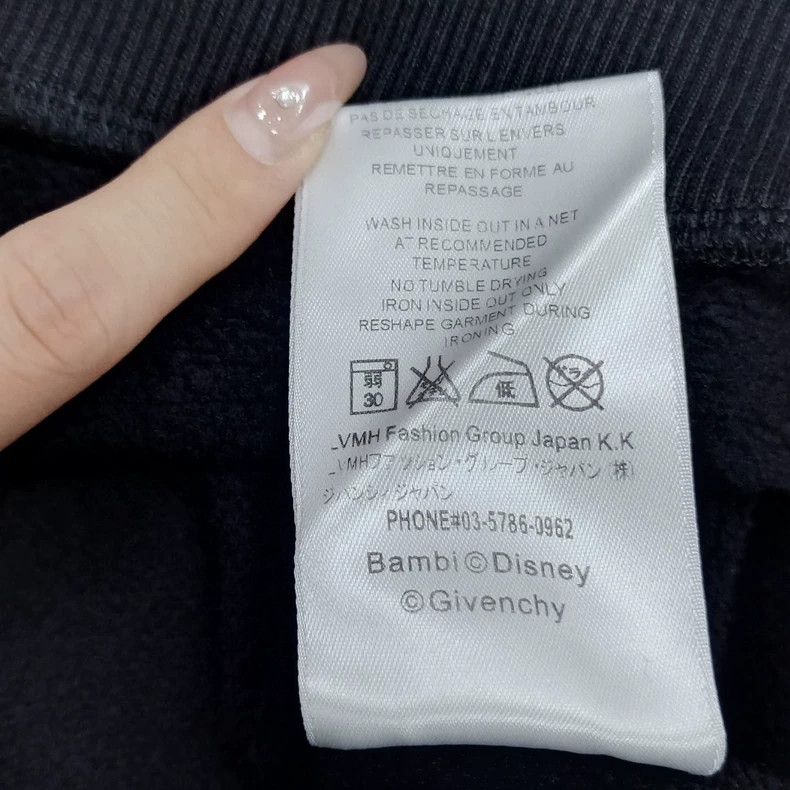 Givenchy Givenchy Vintage Virgin Mary Deer Printed Fleece Hooded Sw Size US L / EU 52-54 / 3 - 6 Thumbnail