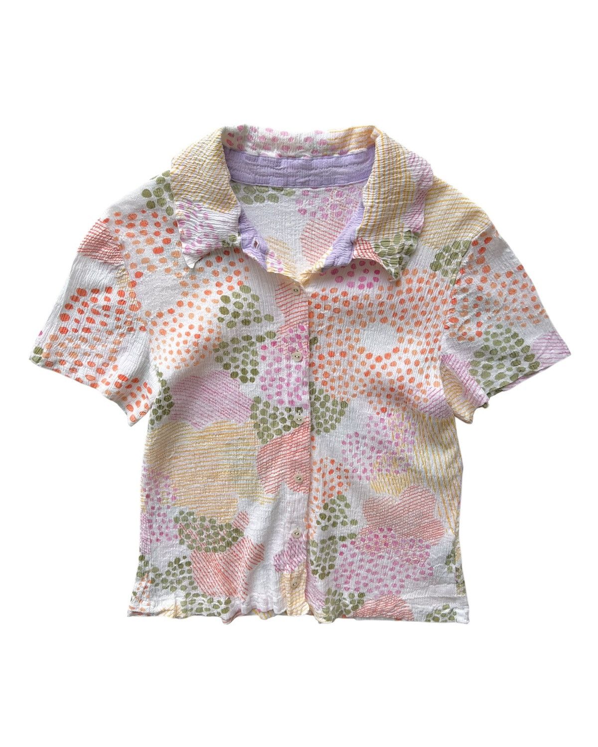 Issey Miyake × Tsumori Chisato TSUMORI CHISATO WRINKLED SHIRT Size M / US 6-8 / IT 42-44 - 1 Thumbnail