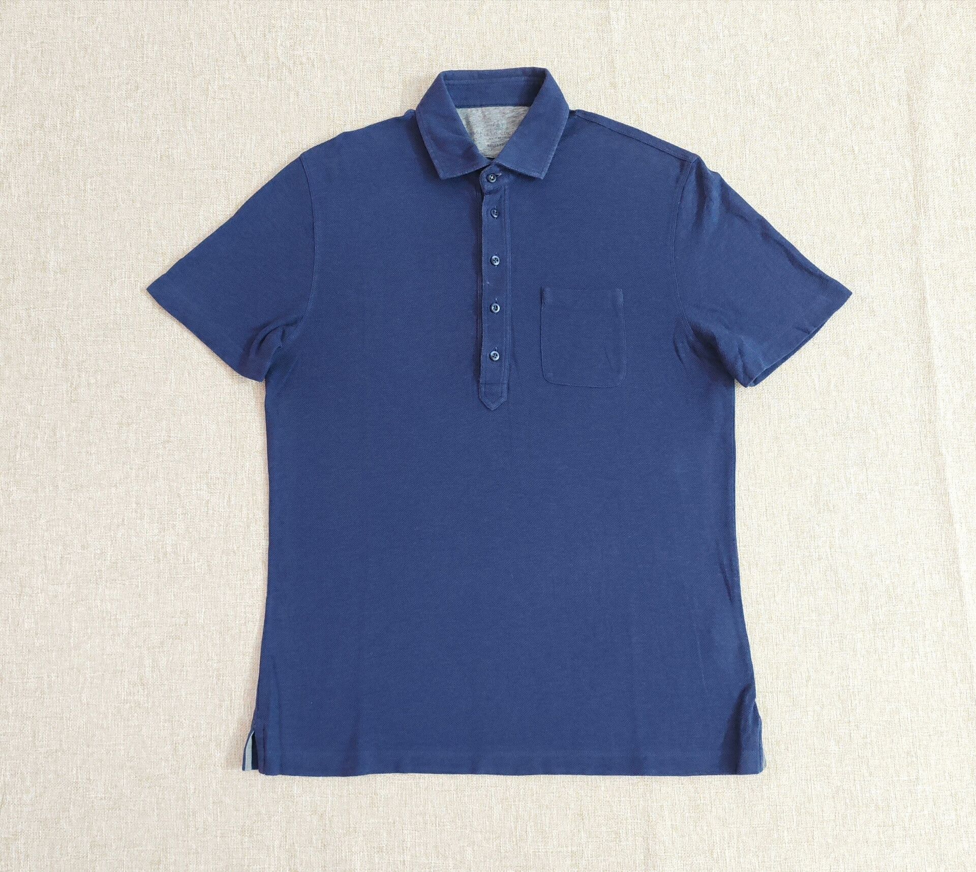 Brunello Cucinelli Brunello Cucinelli Men's Short-Sleeve Polo Size US S / EU 44-46 / 1 - 1 Thumbnail