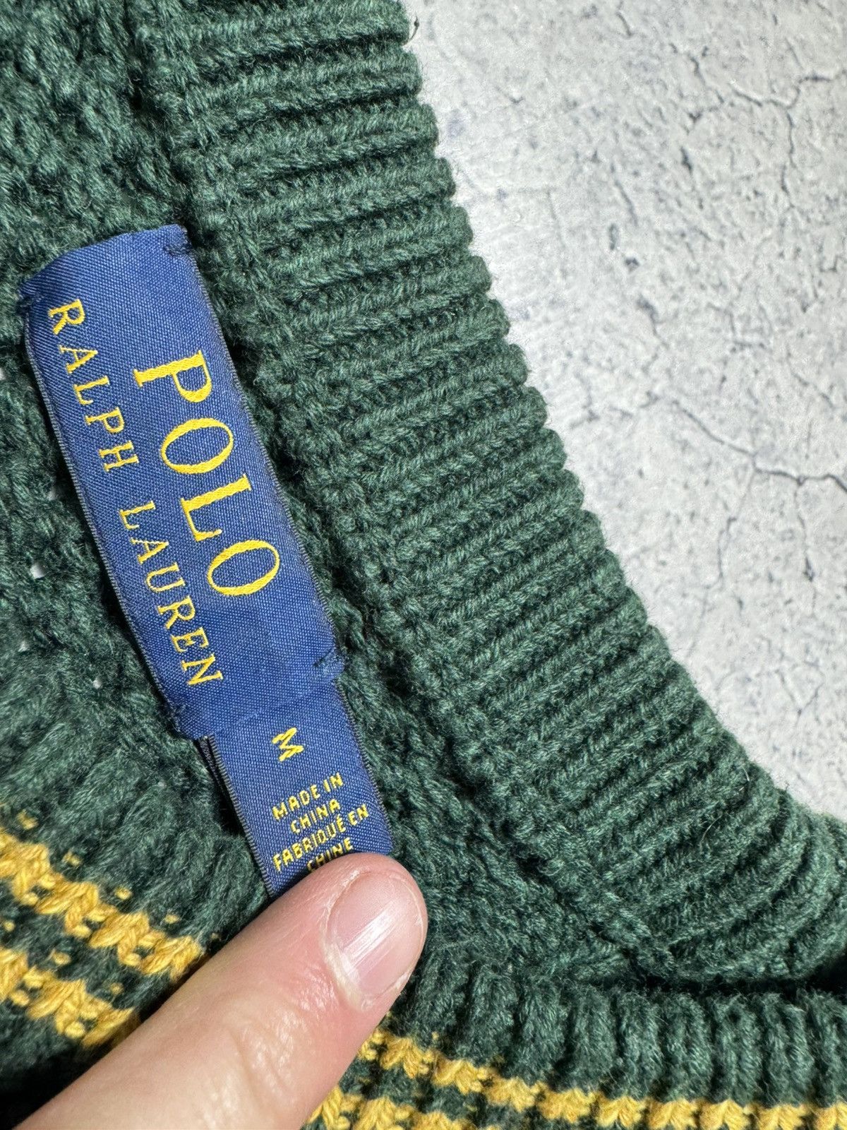 Polo Ralph Lauren Polo Ralph Lauren Big Logo Knitted Sweater Size M PRL Size US M / EU 48-50 / 2 - 7 Thumbnail