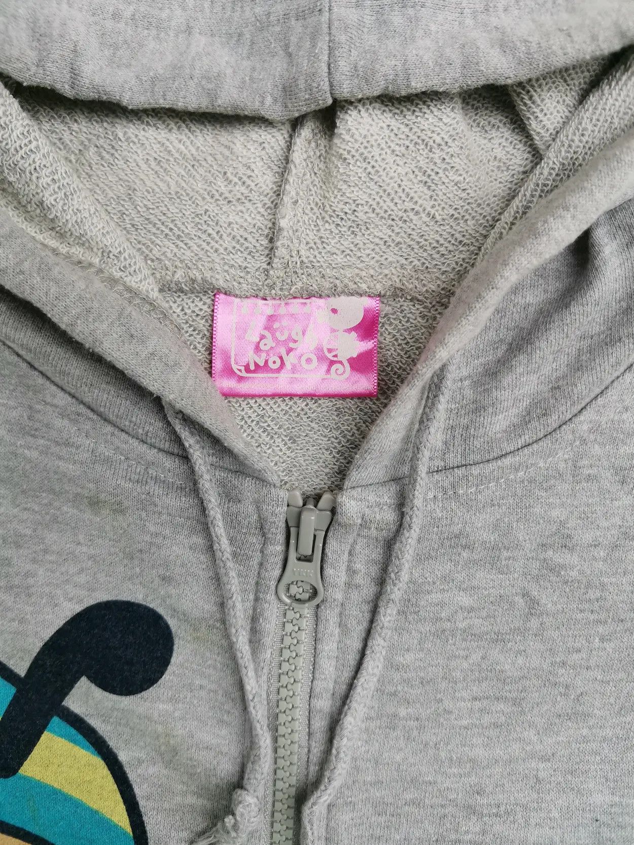 Japanese Brand Laugh Noko Hutch Big Logo Hoodie Zipper Sweatshirt Size US M / EU 48-50 / 2 - 3 Thumbnail