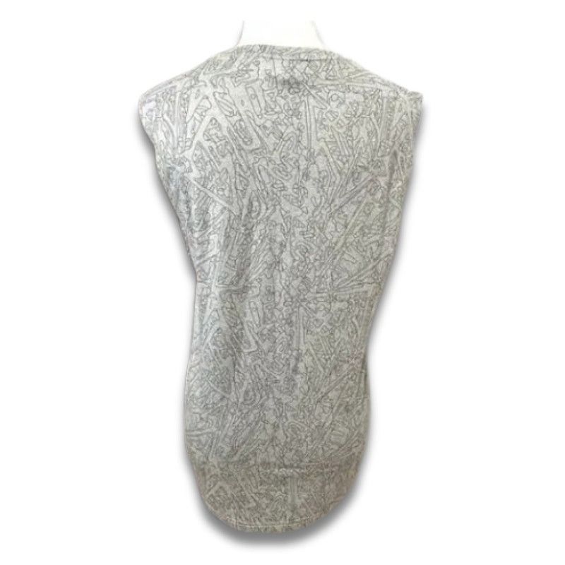 Other Fabletics Tank Top Crew Neck Sleeveless Abstract Gray Small Size S / US 4 / IT 40 - 6 Thumbnail