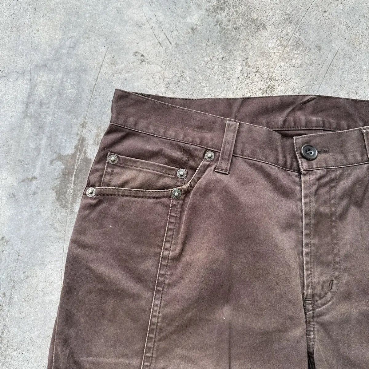 PPFM STEALS💥Vtg PPFM Utility Multipocket Faded Double Bones Pant Size US 31 - 3 Thumbnail