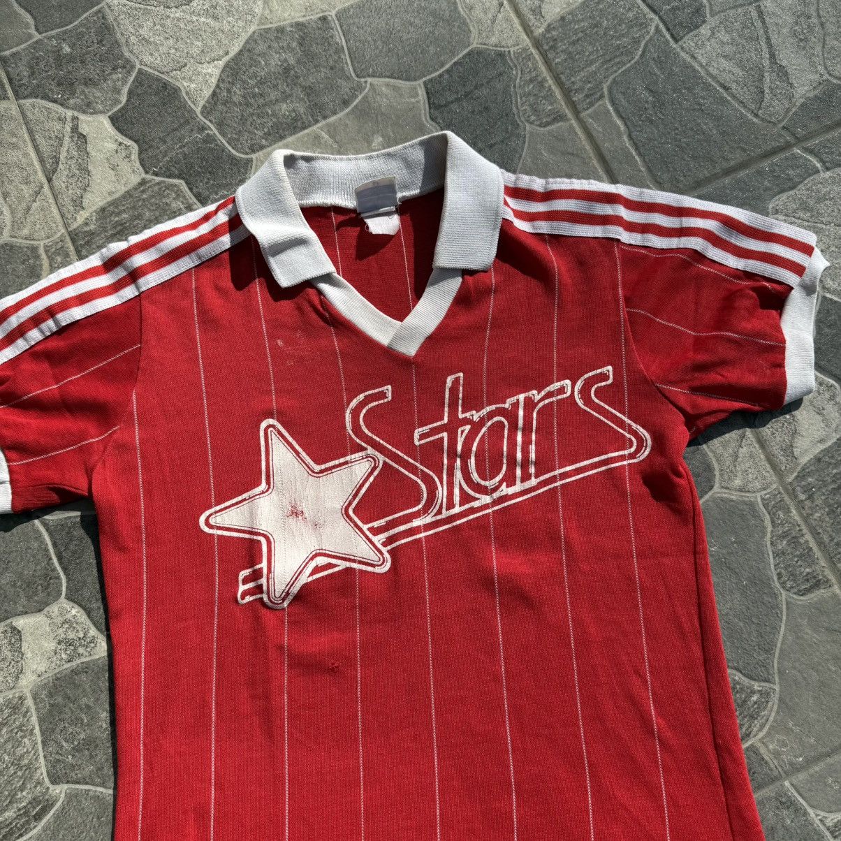 Adidas Adidas Ringer Stars 80/90's Size US M / EU 48-50 / 2 - 2 Thumbnail